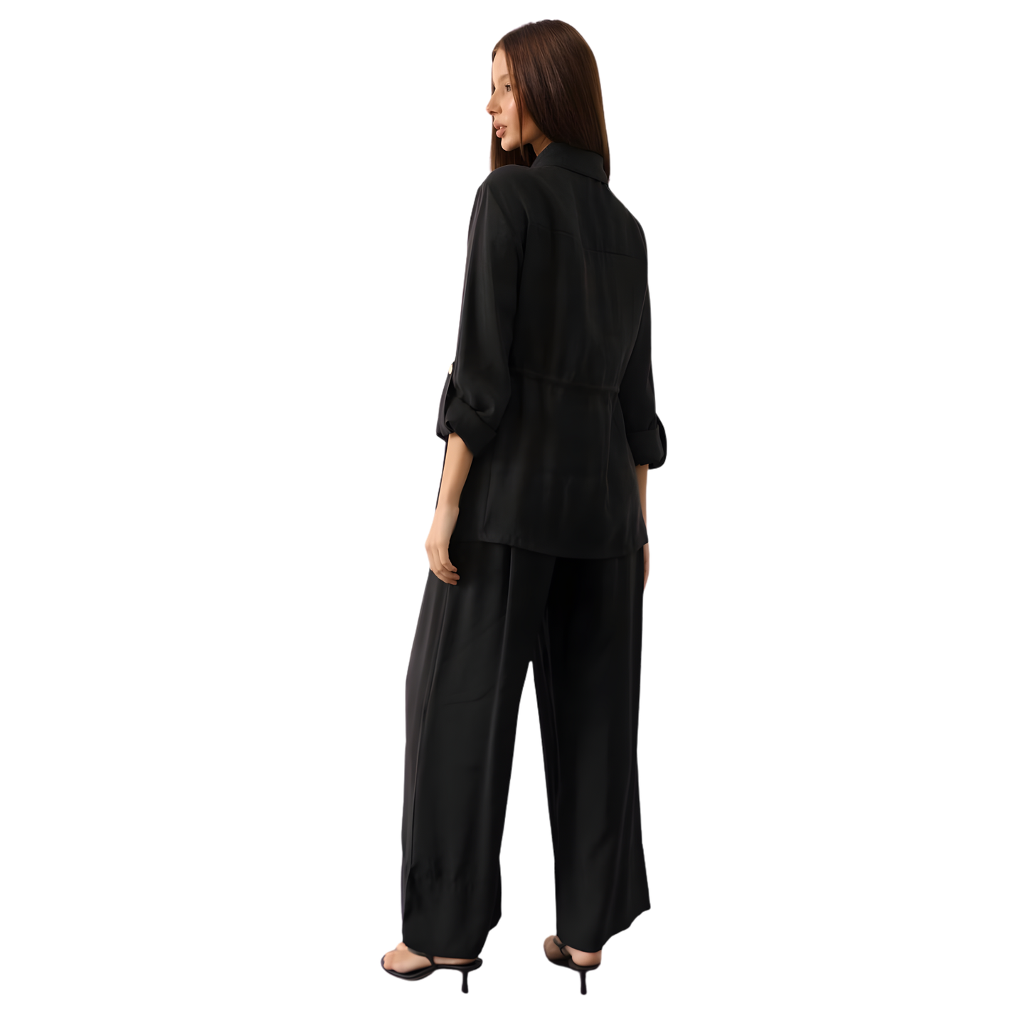Black Two-Piece Co-Ord Set